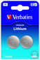 Verbatim Lithium Cell Batteri CR2450 2-pack
