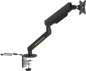 DELTACO Gaming RGB Spring-Assisted Monitor Arm Svart