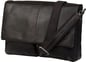 dbramante1928 16" Leather Messenger Hunter Dark