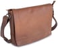 BaooBaoo 13" Flap Bag Brown