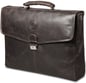 dbramante1928 14" Leather Briefcase Hunter Dark