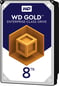 WD Gold 8TB 7200rpm 128MB