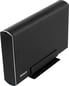 HD kabinett 3.5" SATA 6Gb/s till USB 3.1 Gen2 USB-C Svart