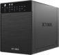 HDD-kabinett 4xHDD eSATA/USB3,  svart