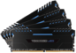 Corsair 64GB (4x16GB) DDR4 3200MHz CL16 Vengeance LED - Blå