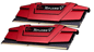 G.Skill 16GB (2x8GB) DDR4 2400MHz CL15 Ripjaws V Röd