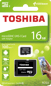 Toshiba MicroSDHC M203 16GB
