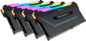 Corsair 64GB (4x16GB) DDR4 3600MHz CL18 Vengeance RGB Pro Svart