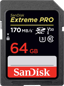 SanDisk SDXC Extreme Pro 64GB