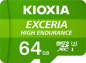 Kioxia Exceria High Endurance MicroSD 64GB