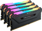 Corsair 128GB (4x32GB) DDR4 3200MHz CL16 Vengeance RGB PRO AMD