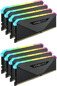 Corsair 256GB (8x32GB) DDR4 3600MHz CL18 Vengeance RGB RT Svart