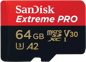 SanDisk Extreme PRO microSDXC 64GB