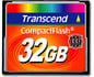 32GB Transcend 133X Compact Flash