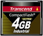 4GB Transcend Industrial Ultra Compact Flash