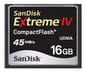 Compact Flash Sandisk eXtreme IV 16GB