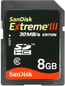 SDHC SanDisk eXtreme III 8GB