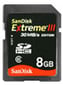 SDHC Sandisk eXtreme III 8GB