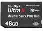 MemoryStick ProDuo Sandisk Ultra II 8GB