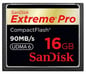 SanDisk Compact Flash Extreme Pro 16GB