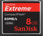 SanDisk Compact Flash Extreme 8GB