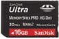 MemoryStick Pro-HG Duo Sandisk 16GB