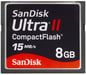 Compact Flash Sandisk Ultra II 8GB