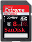 SanDisk Extreme HD Video SDHC 8GB