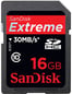 SanDisk SDHC Extreme 16GB