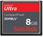 SanDisk Compact Flash Extreme Ultra 8GB