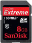 SanDisk SDHC Extreme 8GB