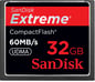 SanDisk Compact Flash Extreme 32GB