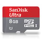 SanDisk MicroSDHC Ultra 8GB, Class 10