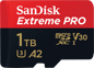 SanDisk microSDXC Extreme Pro 1 TB