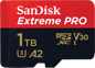 SanDisk microSDXC Extreme Pro 1 TB