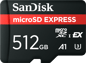 SanDisk MicroSD Express 512GB