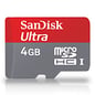 SanDisk MicroSDHC Ultra 4GB, Class 6