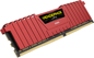 Corsair 16GB (4x4GB) DDR4 2133MHz CL13 Vengeance LPX Röd