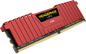Corsair 16GB (4x4GB) DDR4 2400MHz CL14 Vengeance LPX Röd