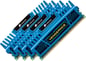 Corsair 16GB (4x4GB) DDR3 CL9 1600Mhz VENGEANCE BLÅ