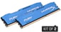 HyperX Fury 16GB (2x8GB) DDR3 CL10 1600MHz Blå