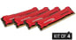 HyperX 32GB (4x8GB) DDR3 CL11 2400Mhz Savage XMP