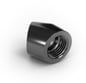 EK-AF Angled 45 2F G1/4 -Svart Nickel