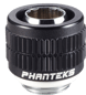 Phanteks 13/10mm Soft Tube Fitting G1/4 -Svart