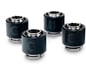 EK-ACF Fitting 10/13mm - Black (4-pack)