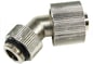 Anslutning, 16/10mm 45-grader G1/4, Silver