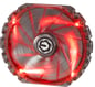 BitFenix Spectre Pro 230mm Röd LED