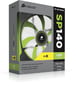 Corsair Air Series SP140 LED Grön 2-pack