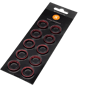 EK-Torque HTC-12 Color Rings Pack - Red