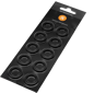 EK-Torque HTC-14 Color Rings Pack - Black